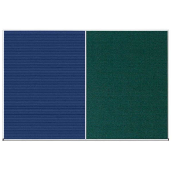 Enclosed Corkboard, 1 Door, 24"x36", 4" Fra